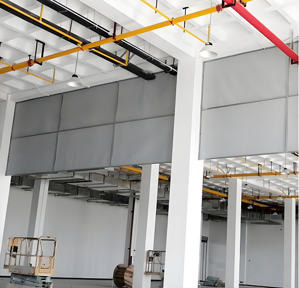 防火布互助挡烟垂壁