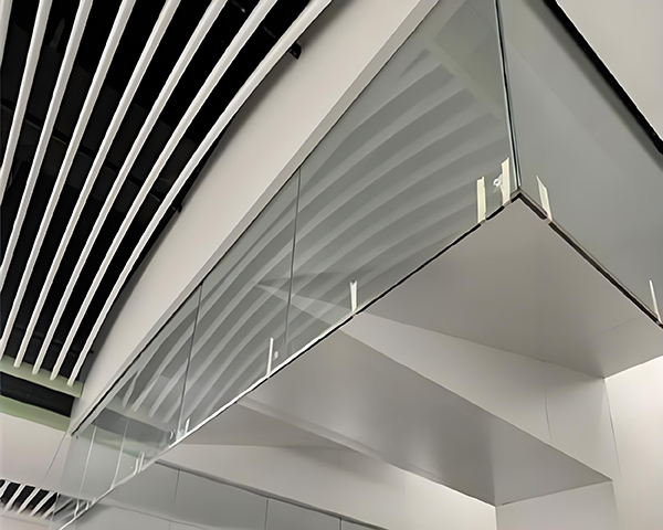 互助玻璃互助挡烟垂壁