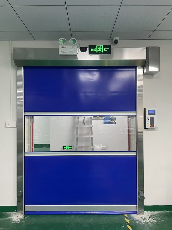 互助快速互助卷帘门在冷链物流仓储区的应用实践